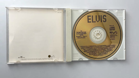 Elvis Presley - 50 Worldwide Gold Hits Vol 1 Part 2 CD 1988 Rock RCA