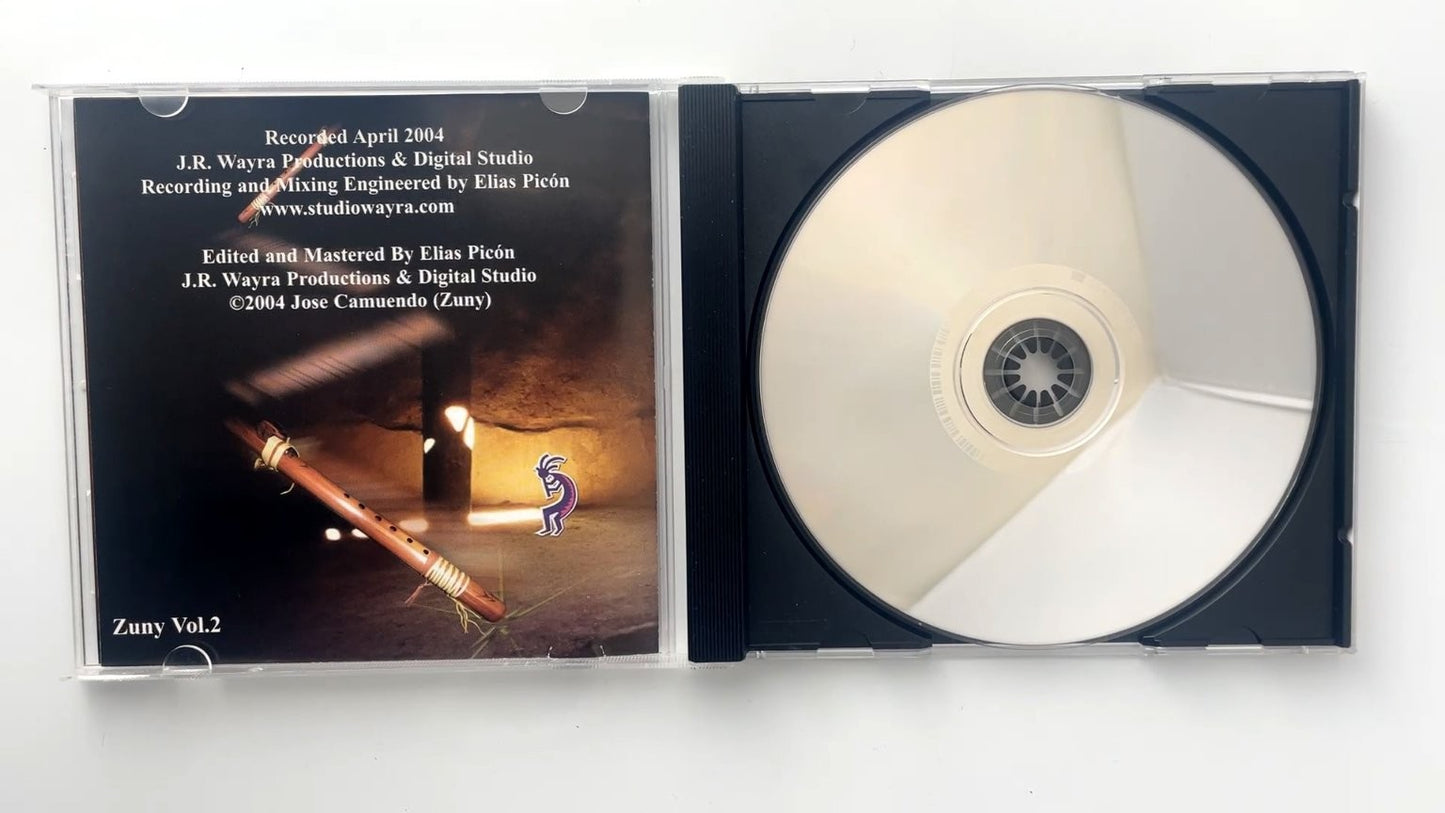 Zuny - Indian Spirit CD 2004 Native American Flute J.R. Wayra Productions