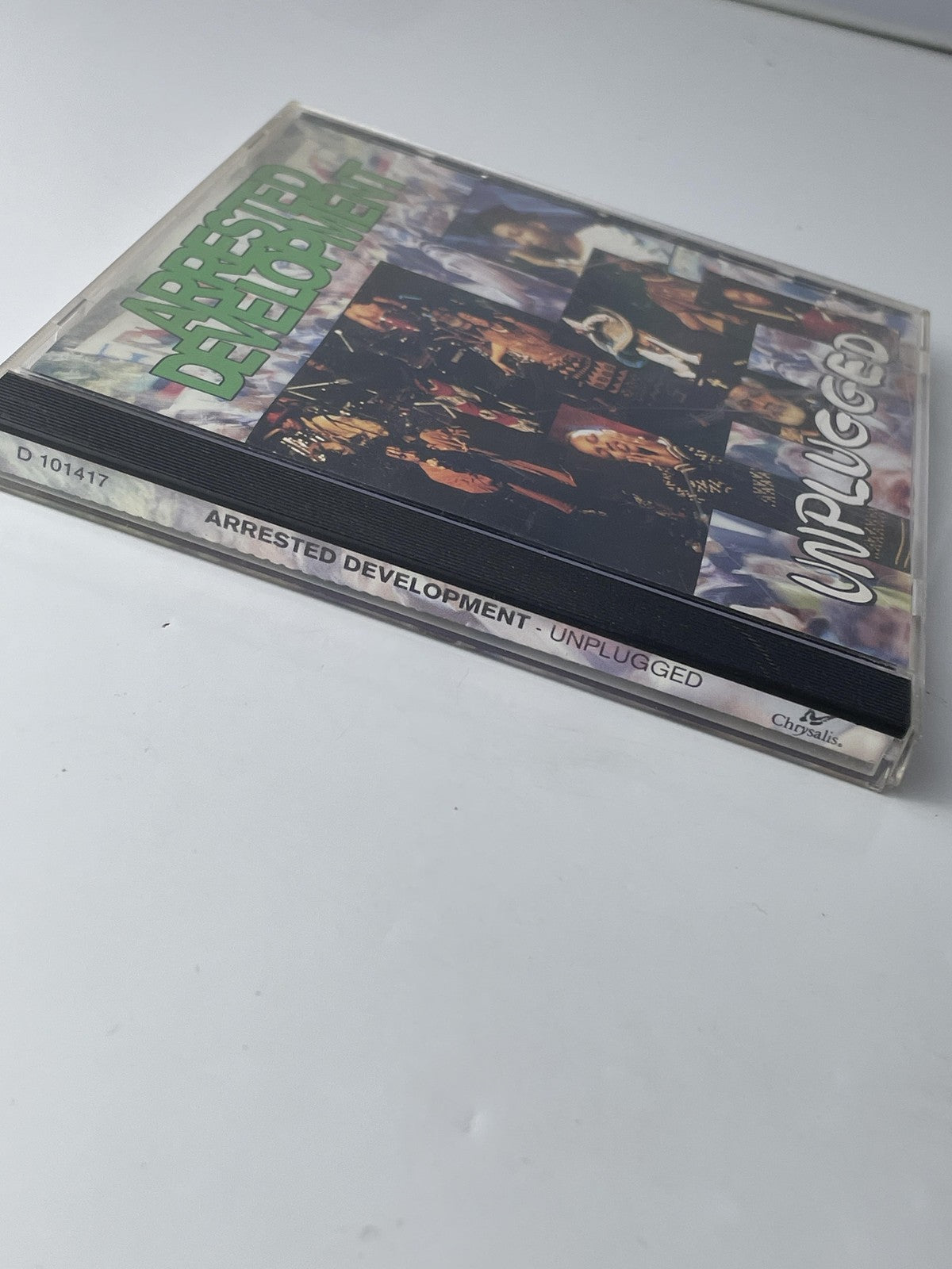 Arrested Development CD Unplugged Live Hip Hop Rap Chrysalis 1993 Made USA