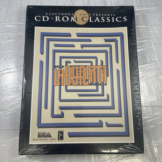 The Labyrinth Of Time (PC, 1993, CD-ROM) Medium Box Game New Factory Sealed