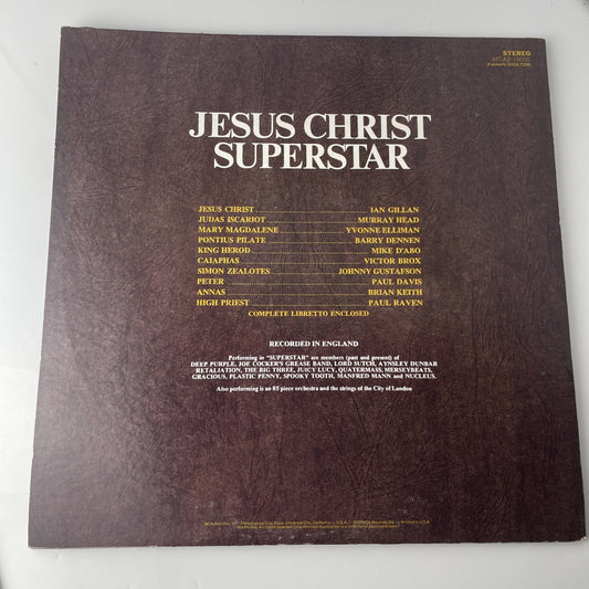 Andrew Lloyd Webber Jesus Christ Superstar (LP) 2LP Decca DXSA 7206 Rock 1970 VG