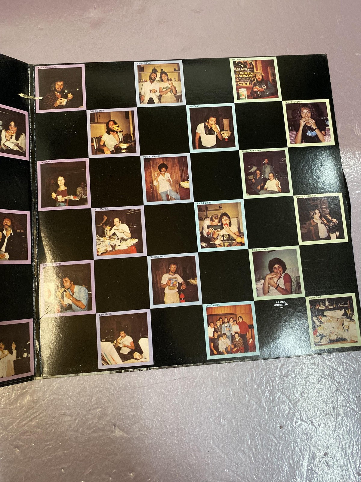 Vintage Ringo Starr Ringo's Rotogravure 12" Black Vinyl LP 1976 Atlantic Rock