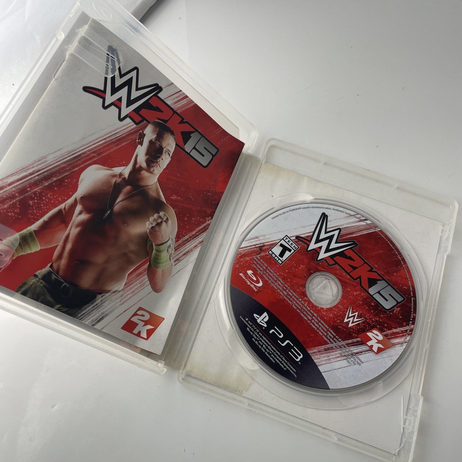 WWE 2K15 (PS3, 2014) CIB w/ Manual – Tested & Working – Good Condition