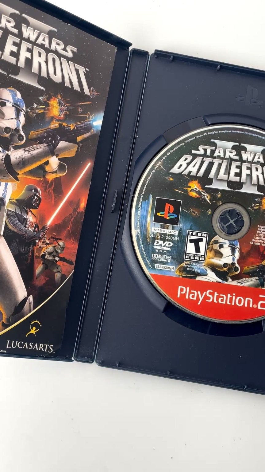 Star Wars Battlefront II Greatest Hits PlayStation 2 Video Game