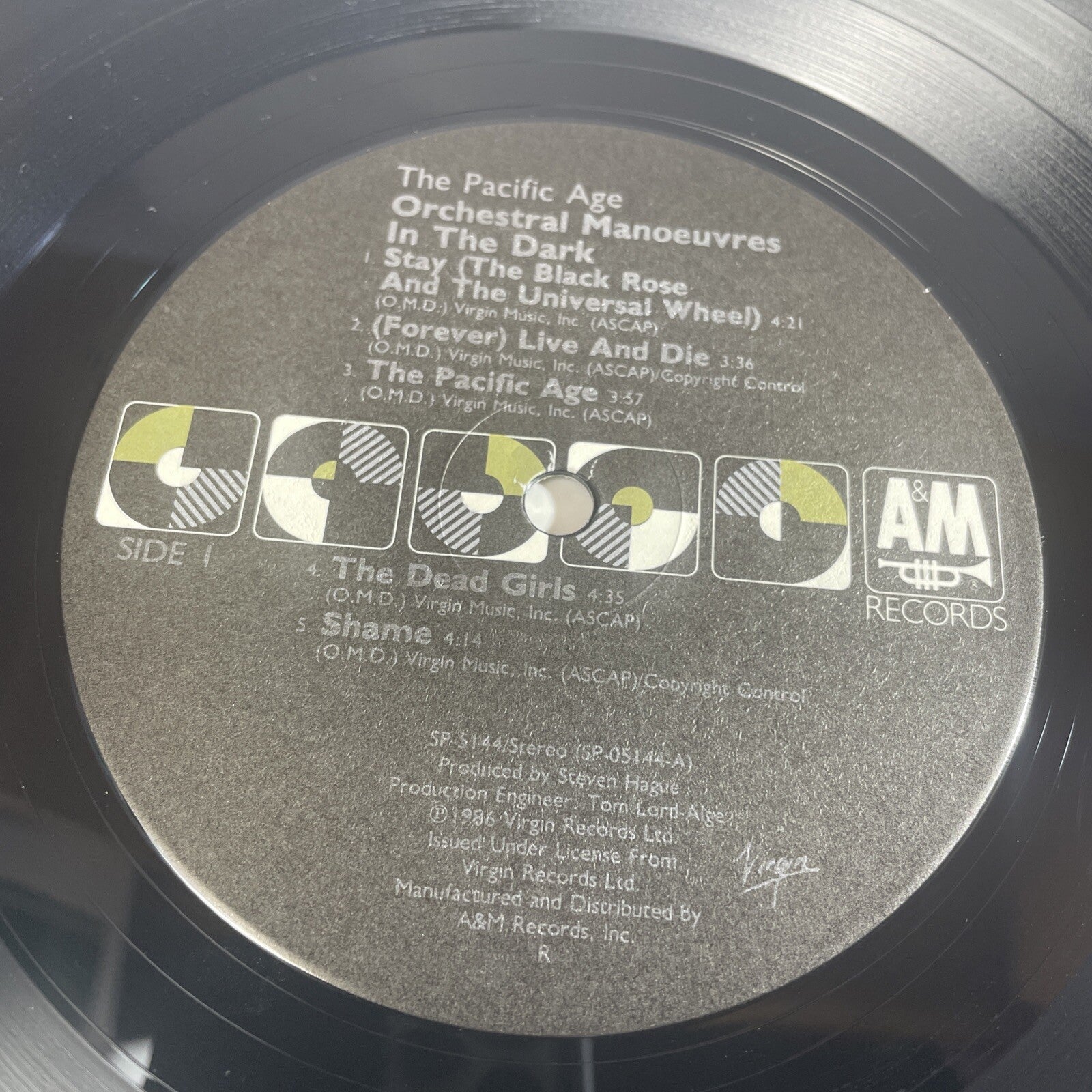 Orchestral Manoeuvres In The Dark The Pacific Age 1986 LP - Vinyl
