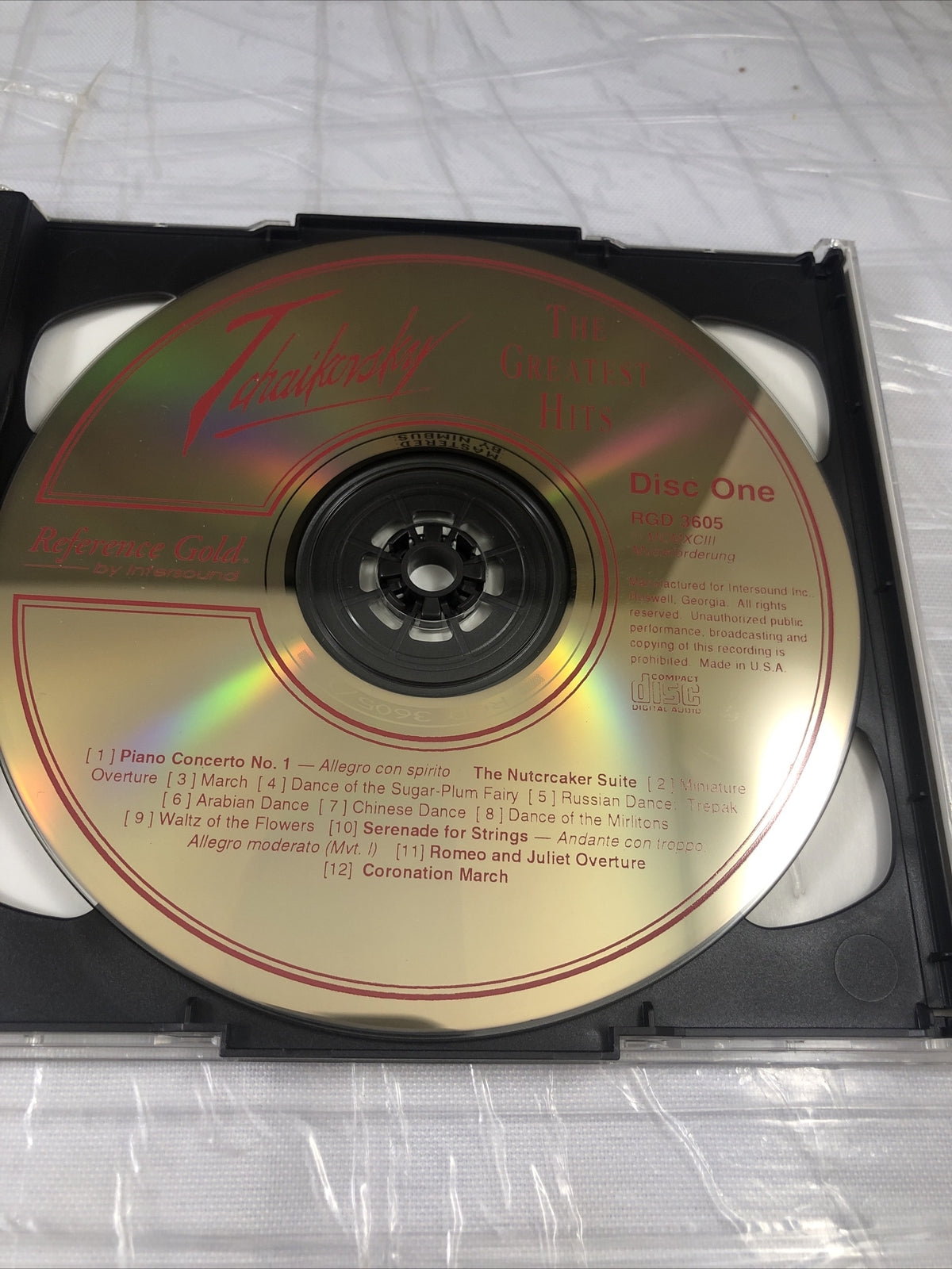 The Greatest Hits [CD] Tchaikovsky 2CD SET Very Good Complete Classical Music