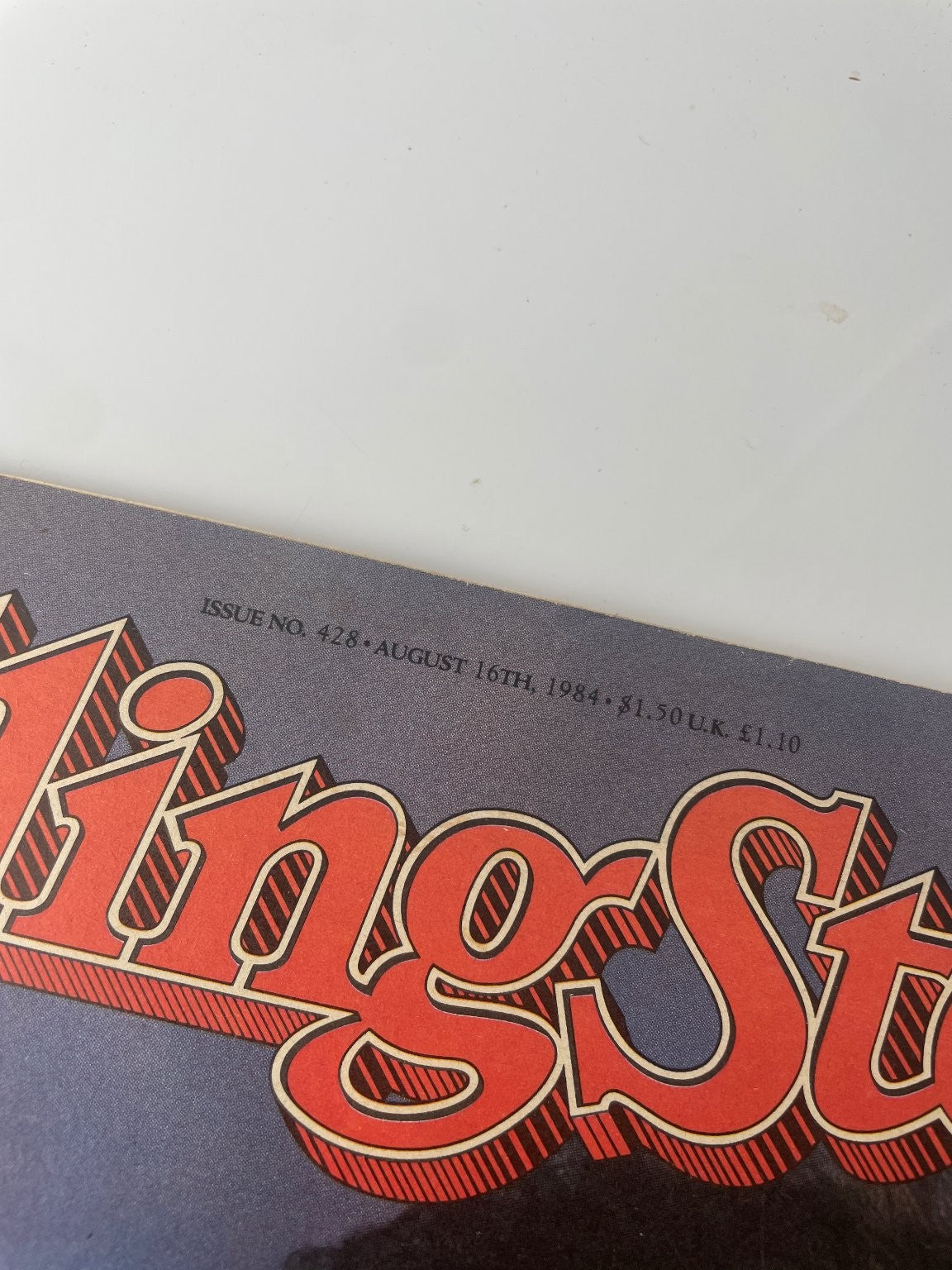Rolling Stone Magazine Bill Murray Interview August 16 1984 Illustrated