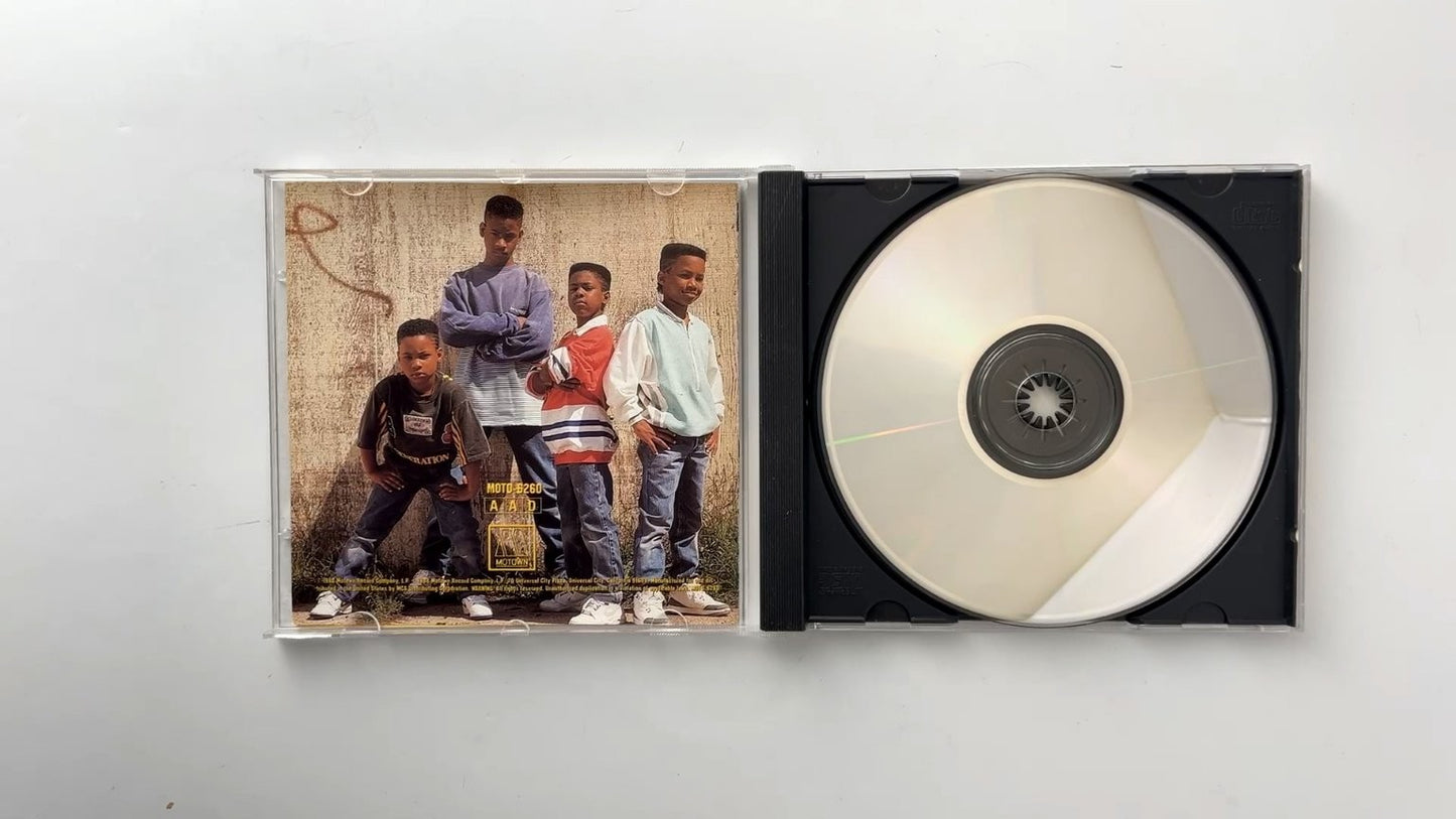 The Boys - Messages From The Boys CD 1988 Motown R&B Hip-Hop