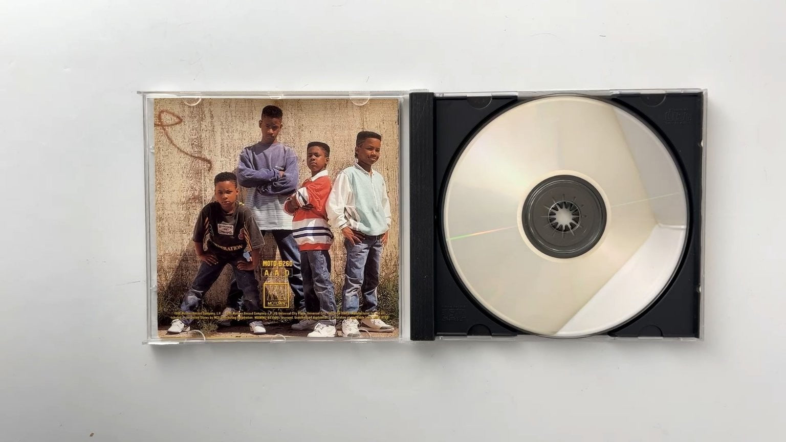 The Boys - Messages From The Boys CD 1988 Motown R&B Hip-Hop