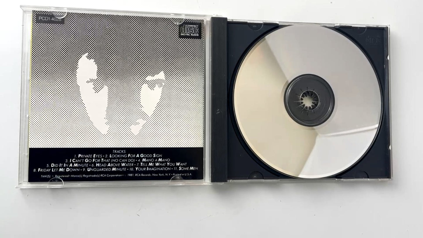 Daryl Hall John Oates - Private Eyes CD 1981 RCA Pop Rock Hits