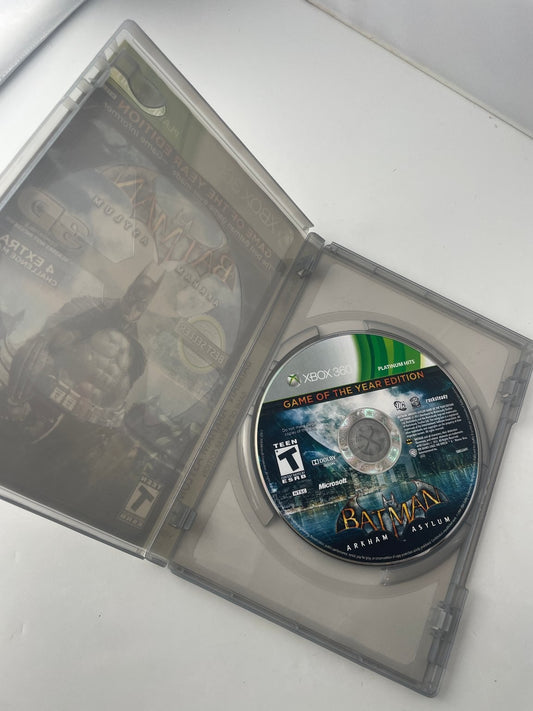 Batman Arkham Asylum Game of the Year Edition Xbox 360 Video Game 3D
