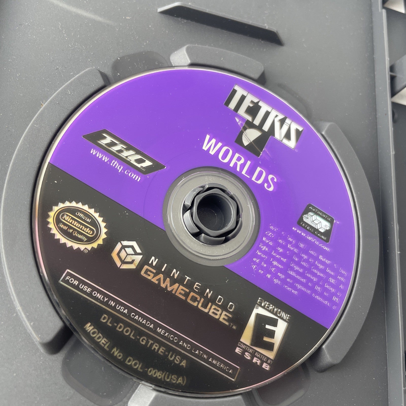 Tetris Worlds GameCube  Cib Tested Working Puzzle Game