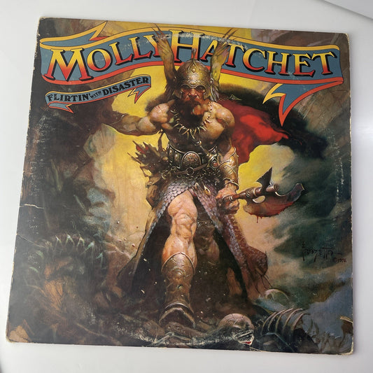 Molly Hatchet - Flirtin' With Disaster OG Vinyl LP, Epic Records, 1979, UC