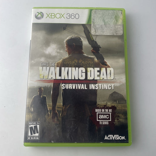 The Walking Dead: Survival Instinct (Microsoft Xbox 360, 2013) Tested Working