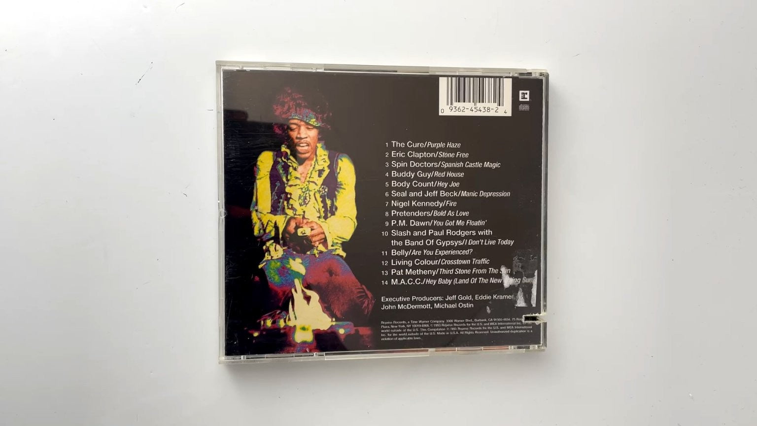 Various Artists - Stone Free Tribute to Jimi Hendrix CD 1993 Rock Reprise