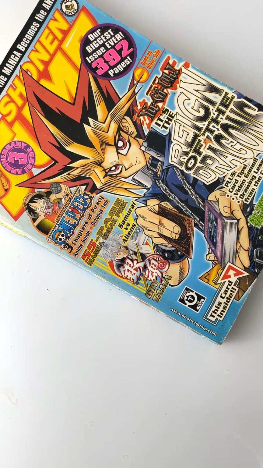 Shonen Jump Volume 4 Issue 1 January 2006 Illustrated Manga Magazine NO CARD