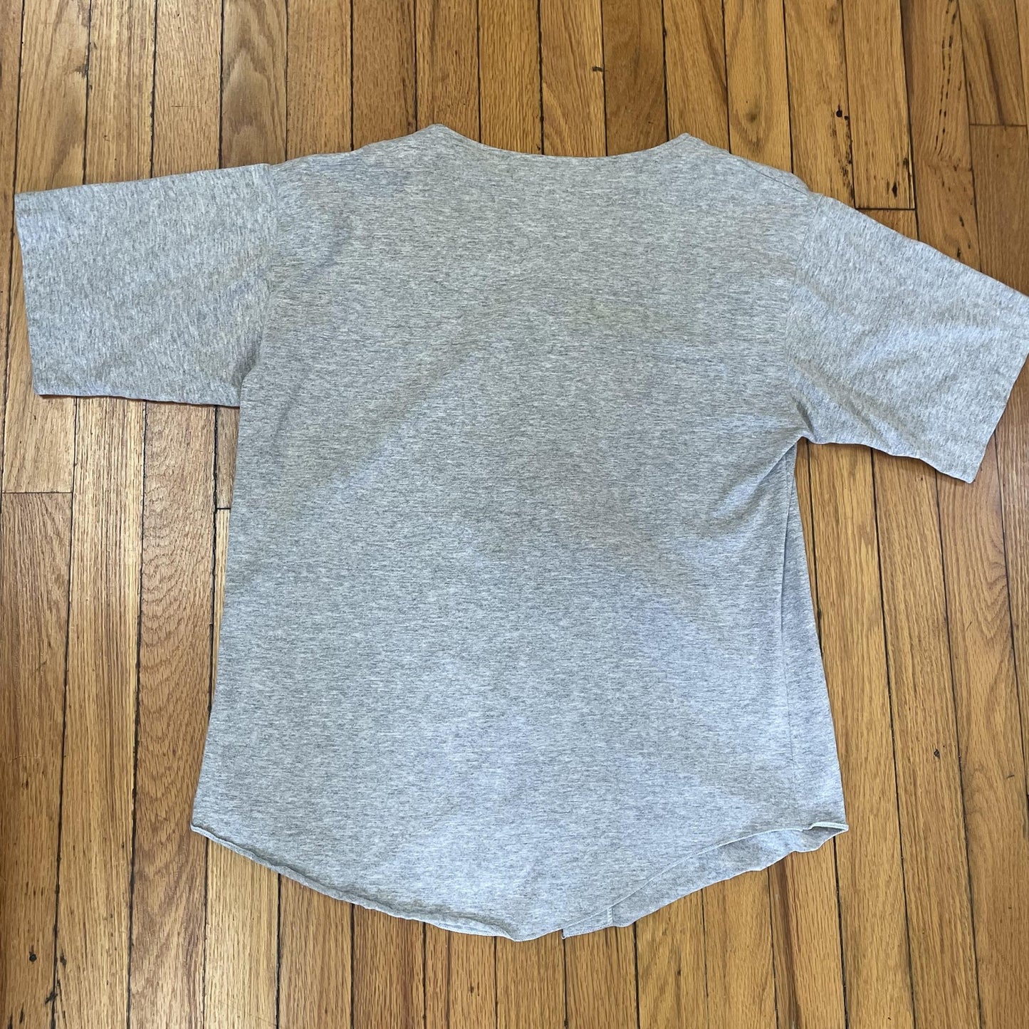 Kentucky Wildcats Shirt Mens Large Gray Wolf Athletic Baseball Jersey Button Up