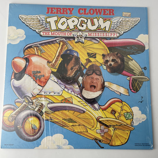 Jerry Clower Top Gum The Mouth Of Mississippi MCA 42034 Record Album LP