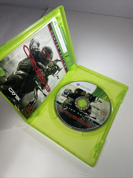 Crysis 3 Hunter Edition Vide Game Microsoft Xbox 360 Complete CIB Tested Retro