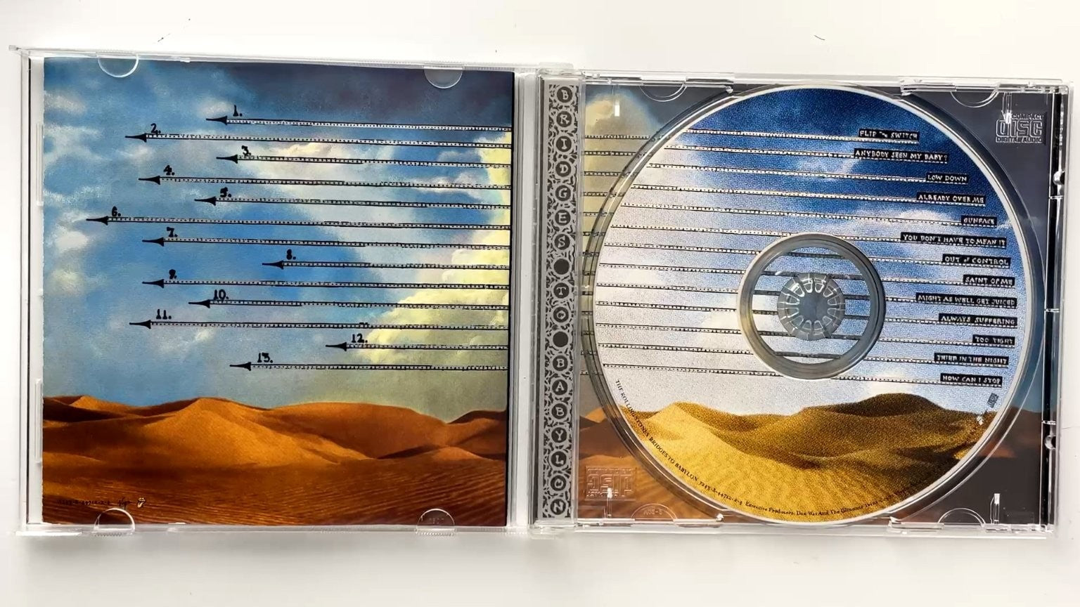 The Rolling Stones - Bridges to Babylon CD 1997 Rock Virgin Records