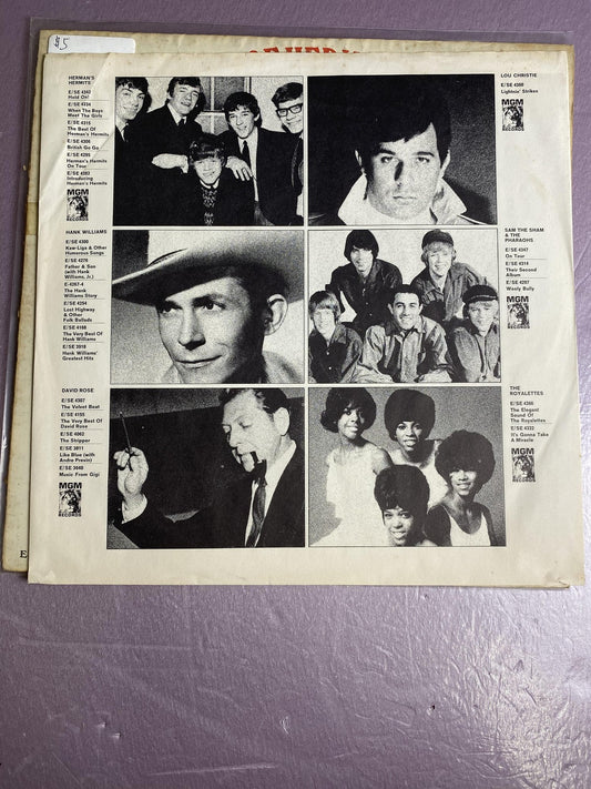 Vintage Herman's Hermits Vinyl LP Both Sides Of Herman's Hermits 1966 MGM Rock