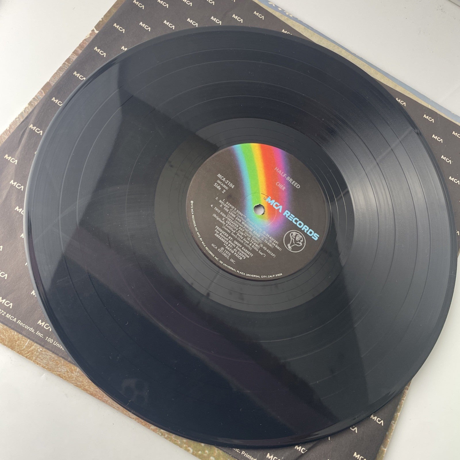 Cher - Half-Breed Vinyl LP - 1973 First Press - MCA Records MCA-2104