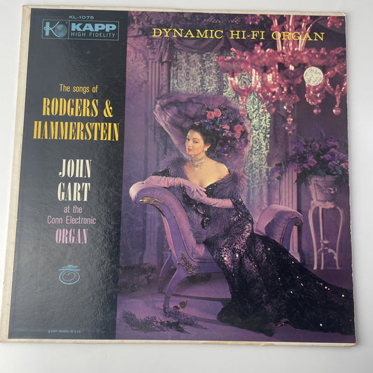 Vintage Classical John Gart - The Songs Of Rodgers  Hammerstein - Vinyl Record