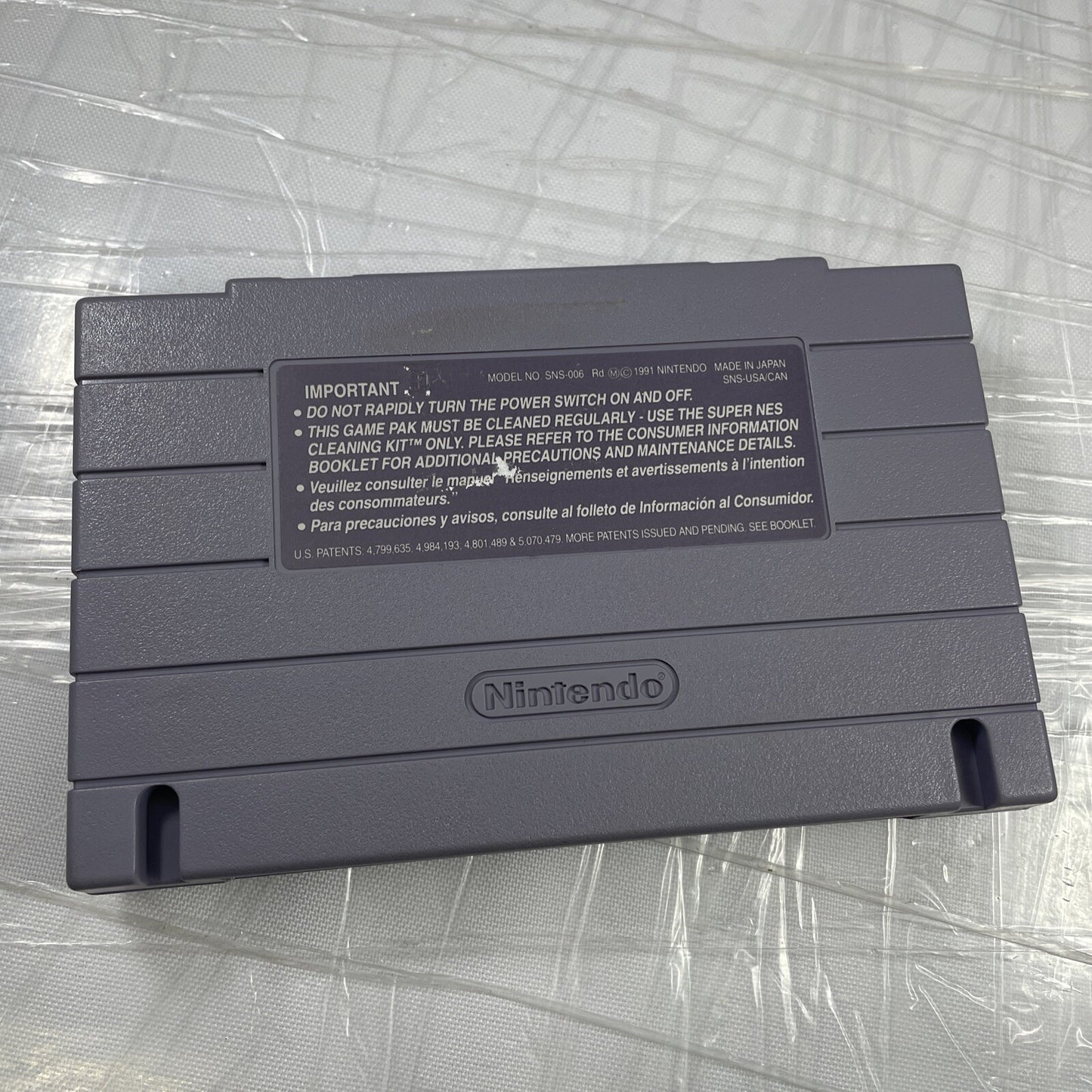 Road Riot 4WD - SNES Game Cart And Manual Only VERY GOOD