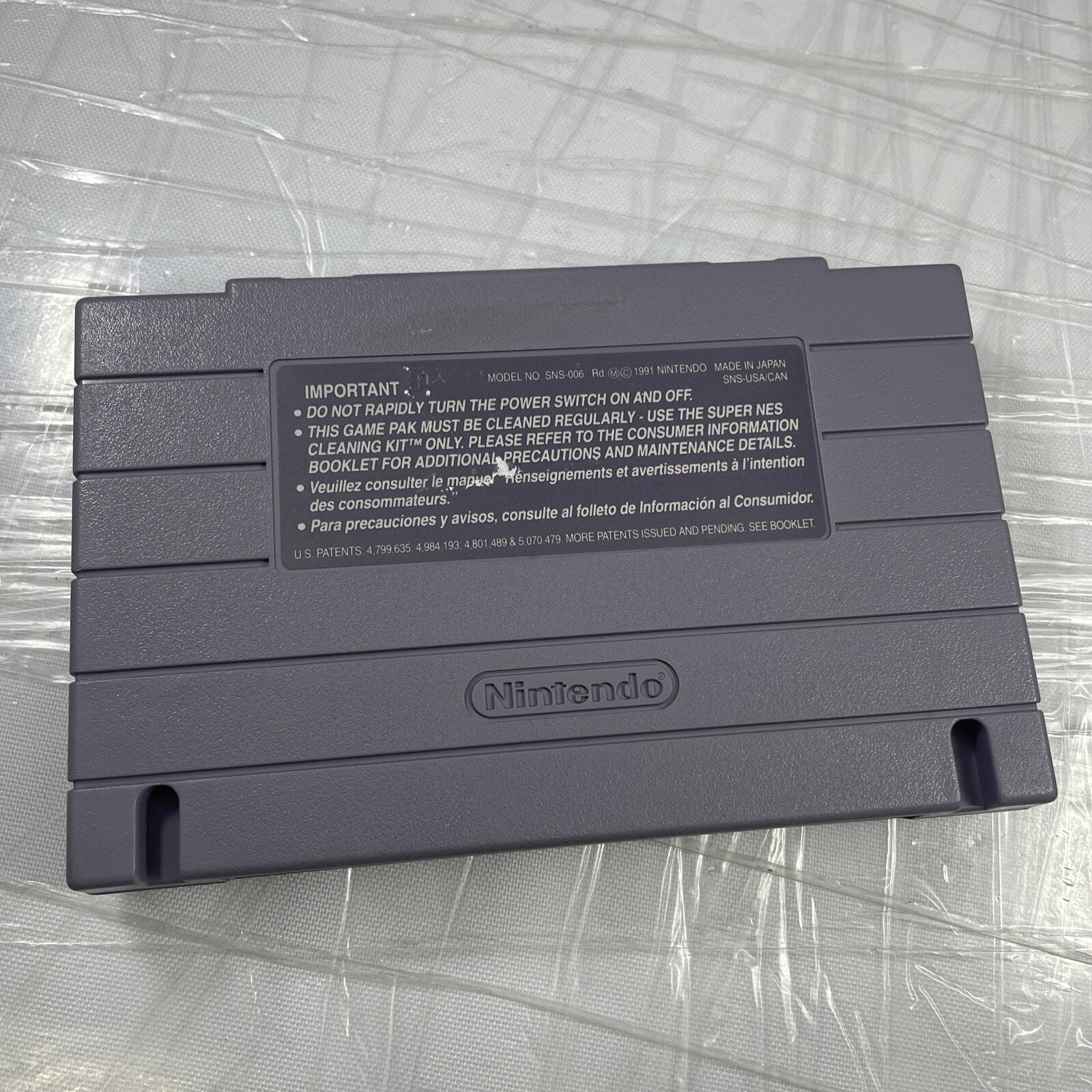 Road Riot 4WD - SNES Game Cart And Manual Only VERY GOOD