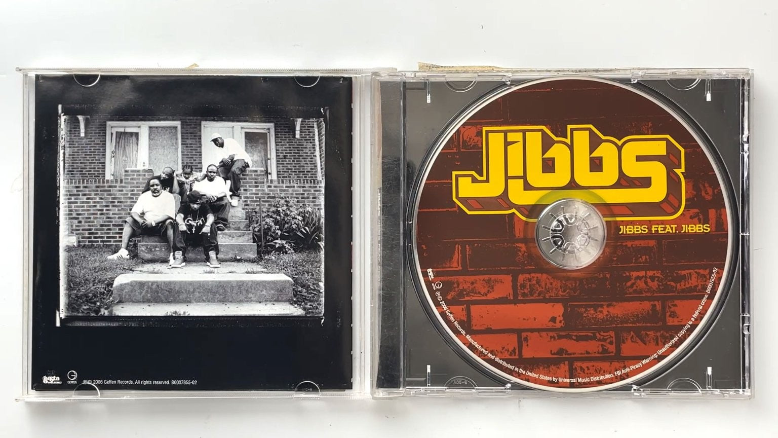 Jibbs - Jibbs Feat. Jibbs CD 2006 Hip Hop Rap Geffen Records