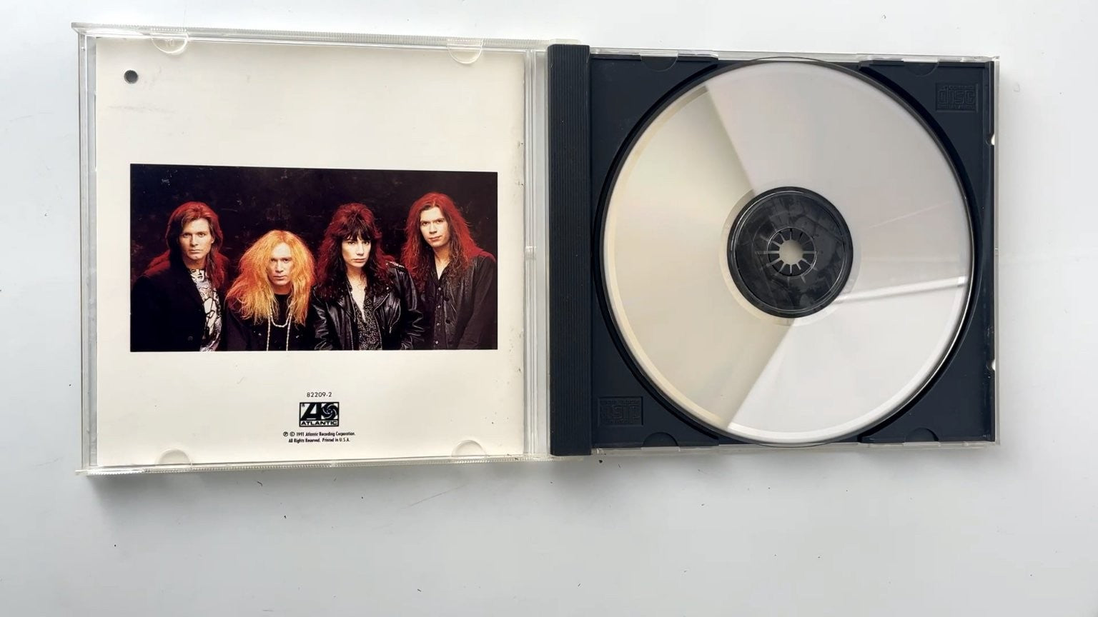 Mr. Big - Lean Into It CD 1991 Atlantic Rock Hard Rock
