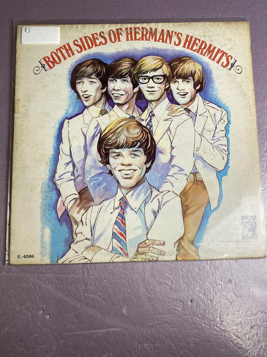 Vintage Herman's Hermits Vinyl LP Both Sides Of Herman's Hermits 1966 MGM Rock