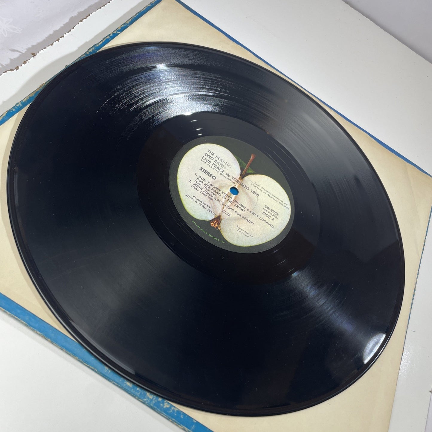 [LP] The Plastic Ono Band – Live Peace In Toronto 1969  VG+ JOHN LENNON