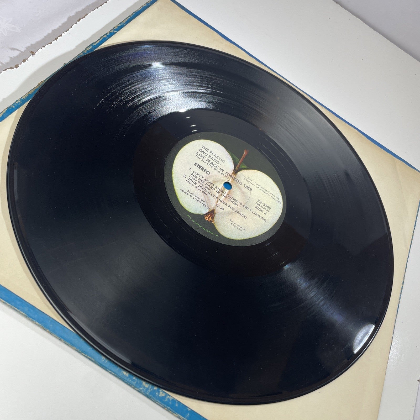[LP] The Plastic Ono Band – Live Peace In Toronto 1969  VG+ JOHN LENNON