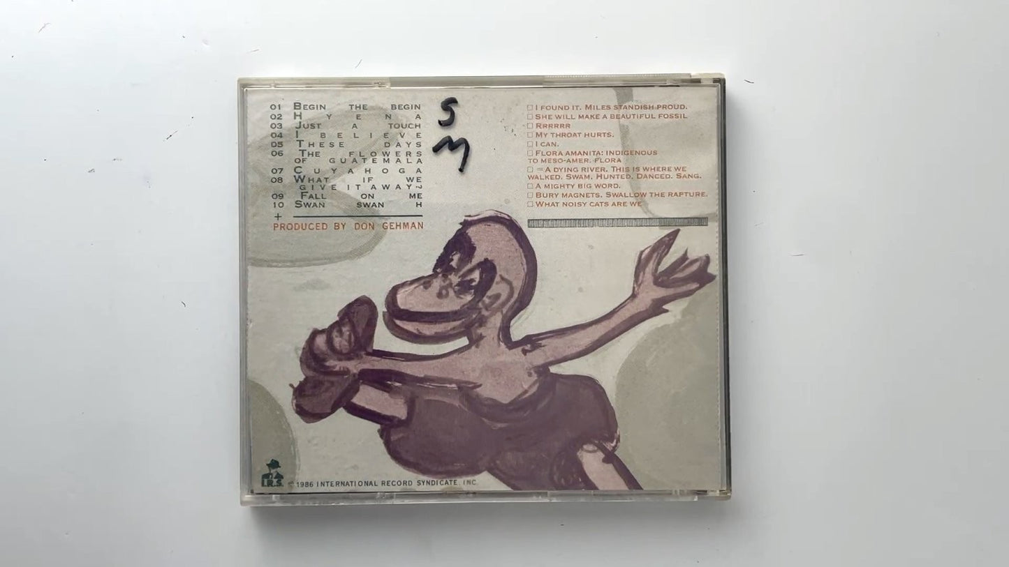 R.E.M. - Lifes Rich Pageant CD 1986 Alternative Rock I.R.S. Records