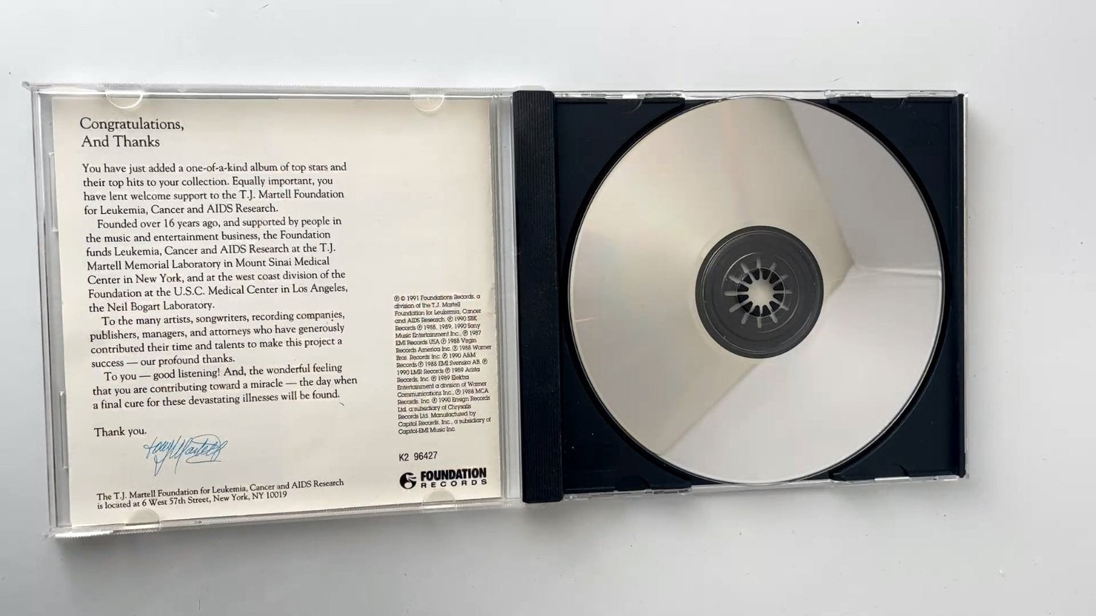 Hearts of Gold The Pop Collection CD 1991 Charity Compilation Pop Foundation