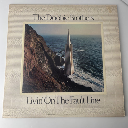 The Doobie Brothers Livin' On The Fault Line LP BSK 3045 Winchester Press VG