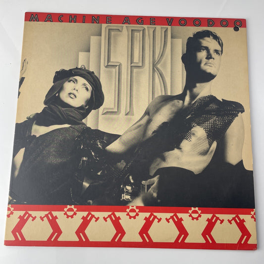 S.P.K. SPK - Machine Age Voodoo LP Vinyl Elektra Records Metal Dance 1985 VG