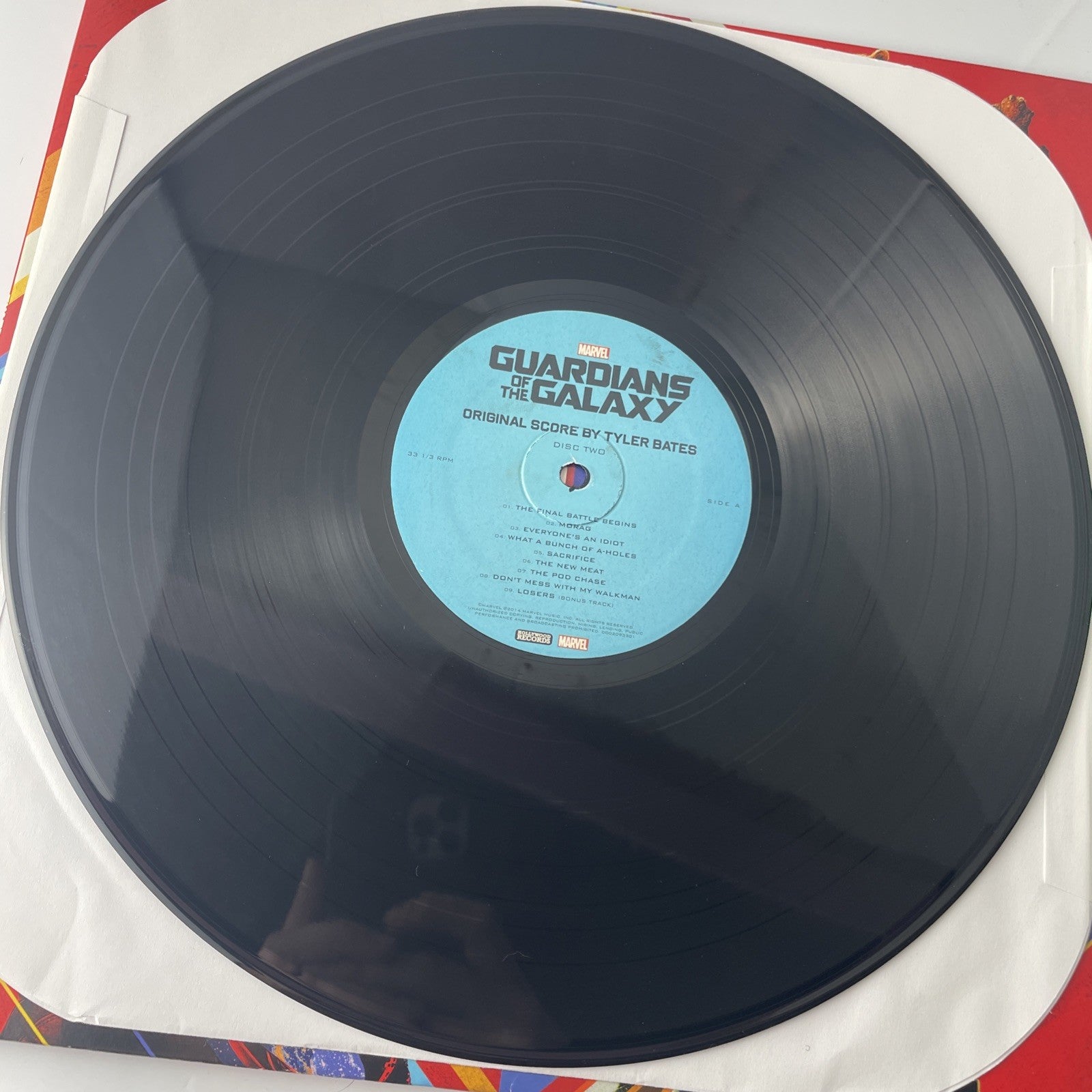 Marvel Guardian's of The Galaxy Deluxe Vinyl Records Edition Double Album