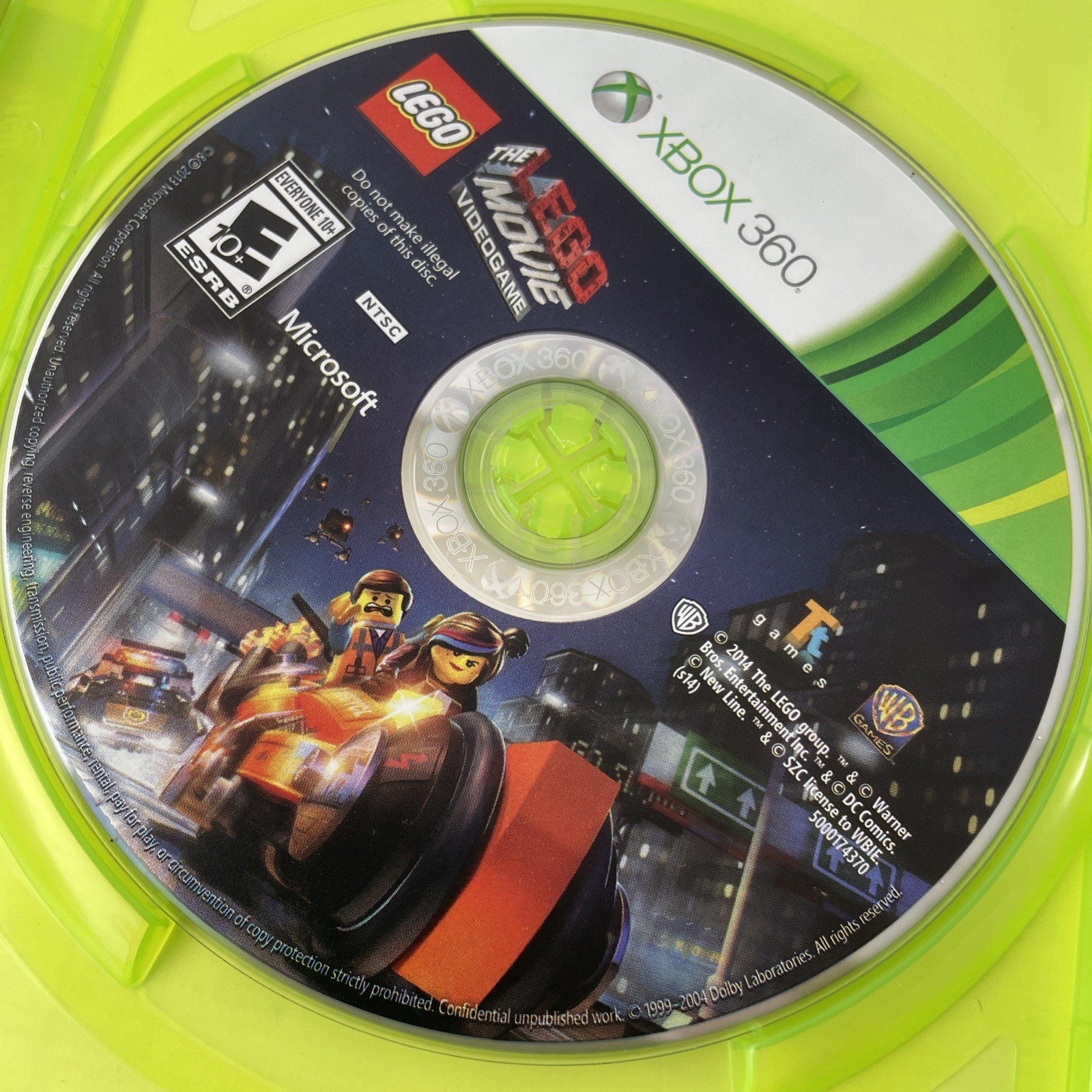 The LEGO Movie Videogame (Microsoft Xbox 360, 2014)