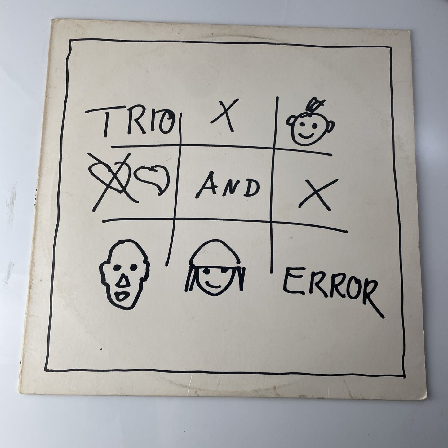 Trio - Trio and Error LP. 814 320-1. Mercury.  1983. VG vinyl -nice Rare Vintage