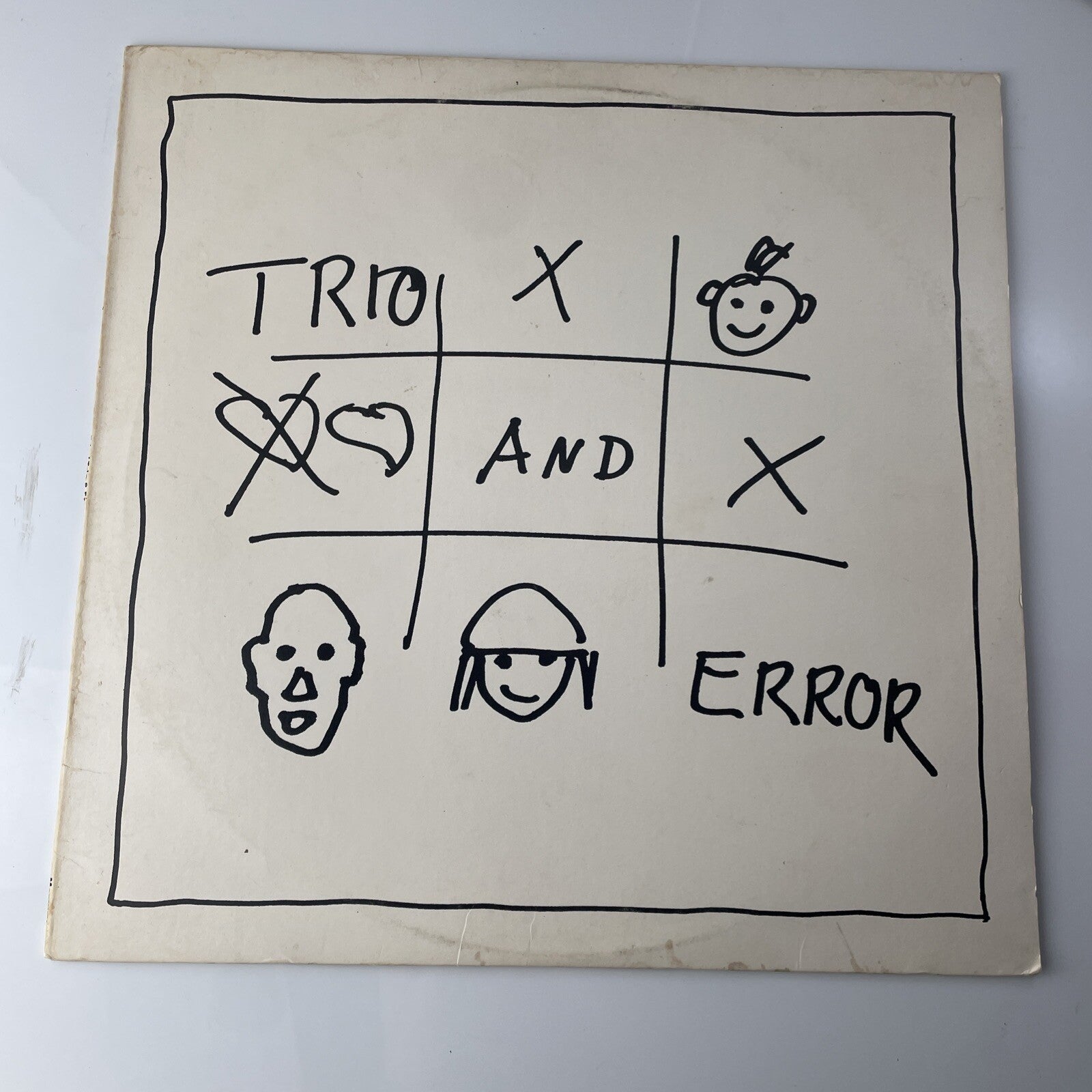 Trio - Trio and Error LP. 814 320-1. Mercury.  1983. VG vinyl -nice Rare Vintage