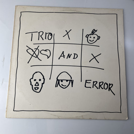 Trio - Trio and Error LP. 814 320-1. Mercury.  1983. VG vinyl -nice Rare Vintage