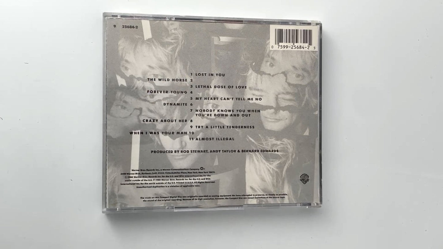 Rod Stewart - Out of Order CD 1988 Warner Bros Rock Pop
