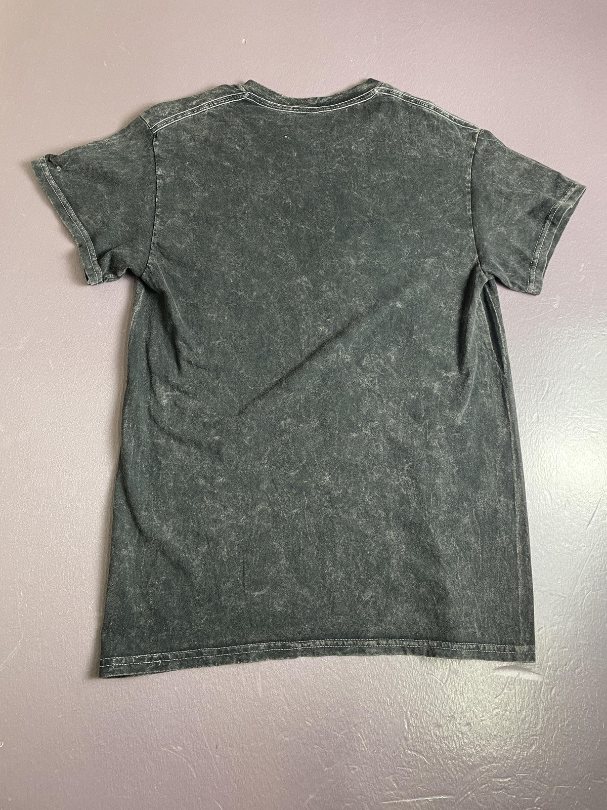 Twilight Shirt Womens Medium Black Acid Wash Movie Graphic Crewneck Tee Vampire