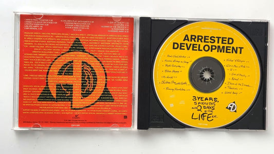 Arrested Development - 3 Years, 5 Months & 2 Days CD 1992 Hip Hop Chrysalis