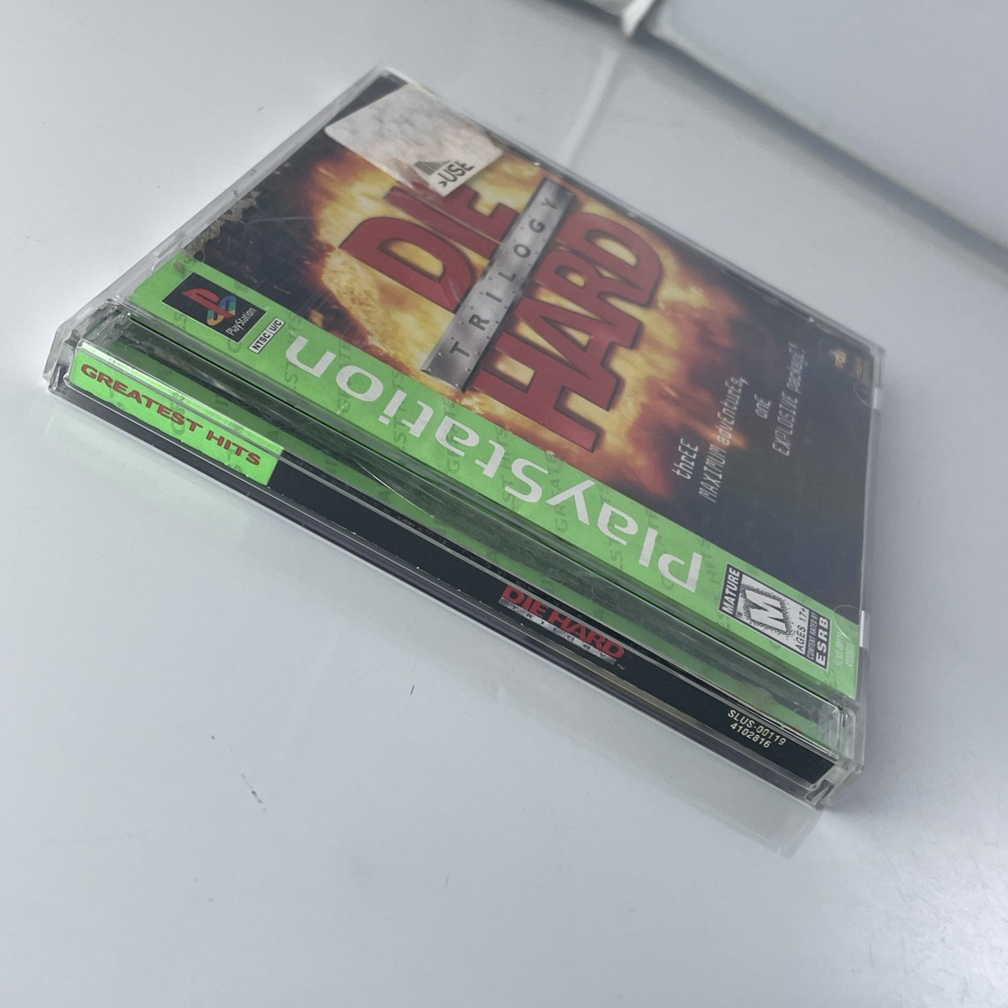 Die Hard Trilogy (Sony PlayStation 1, 1996) - CIB Complete with Manual & Case
