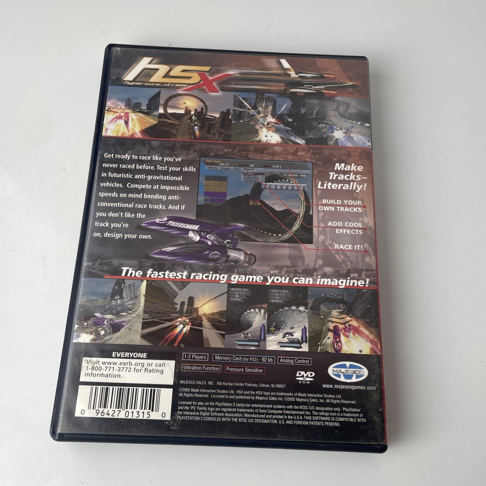 HSX Hypersonic.Xtreme PS2 PlayStation 2 - Complete CIB