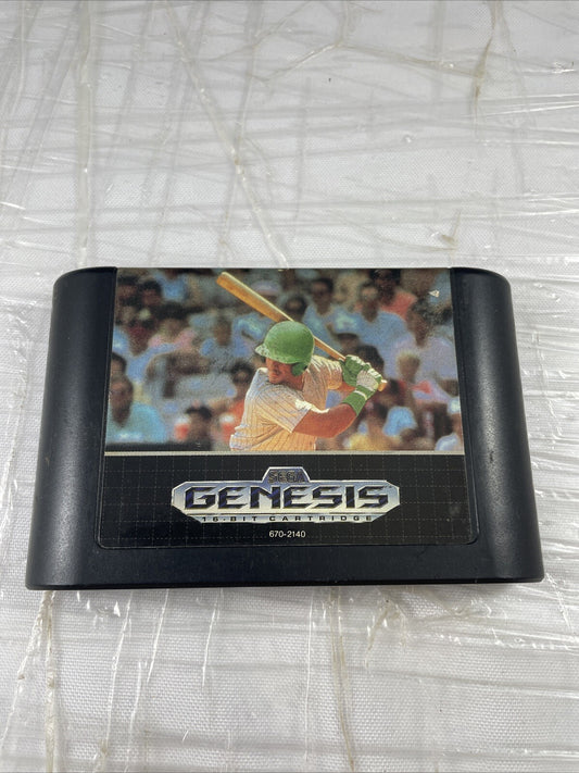 Sports Talk Baseball - Sega Genesis (GEN) - USED Tested.