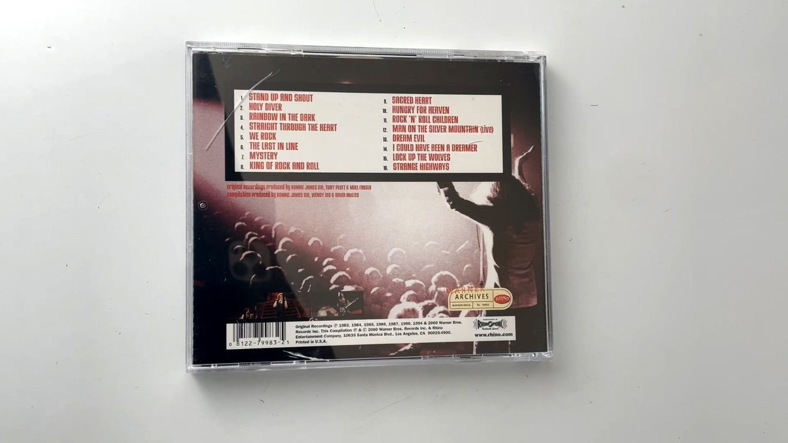 Dio - The Very Beast Of CD 2000 Warner Archives Heavy Metal Compilation